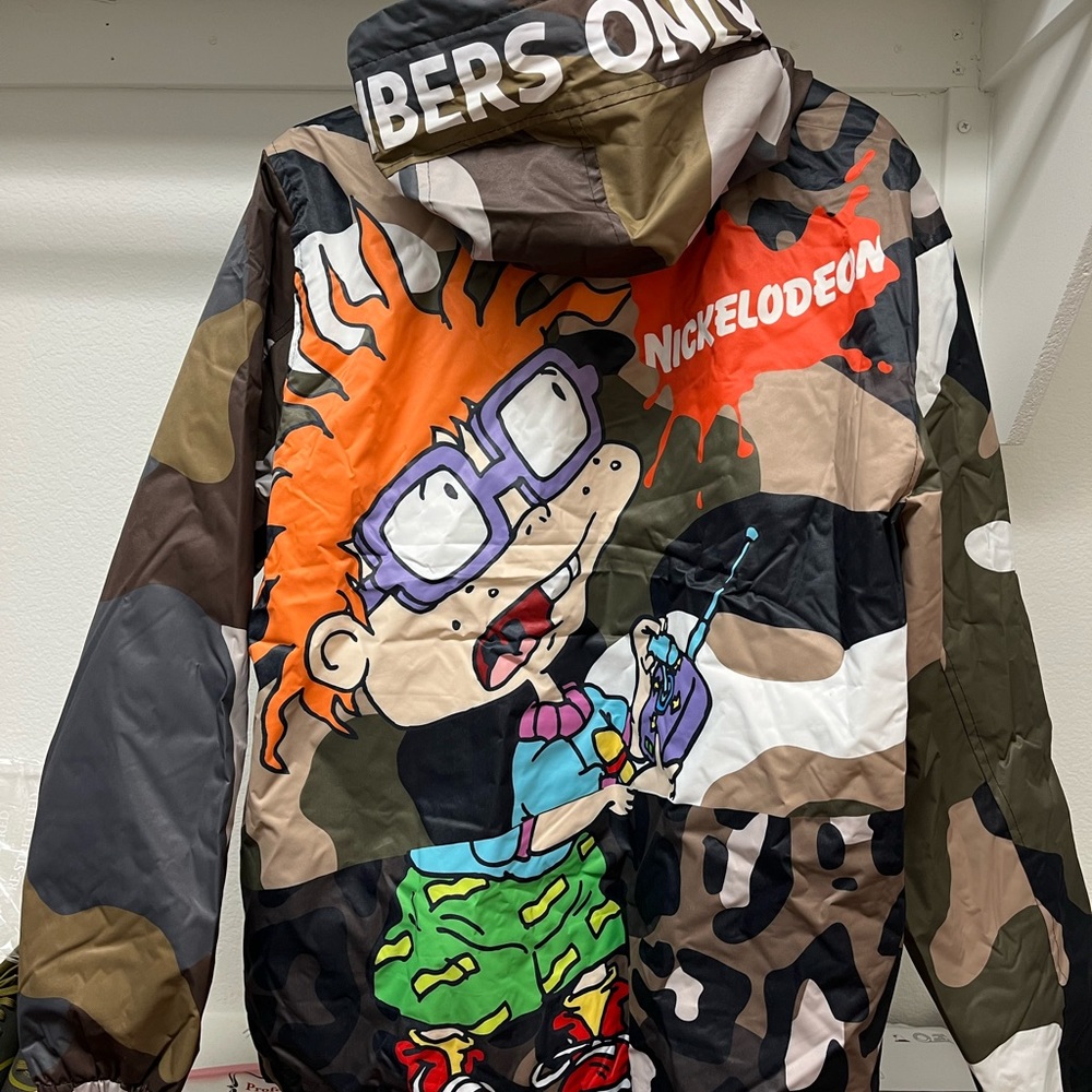 Brand New Members Only X Rugrats coat